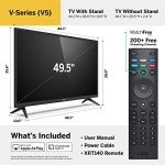 VIZIO 50" 4K Smart TV with AirPlay & Chromecast