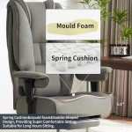 Big and Tall Ergonomic Office Chair with Footrest