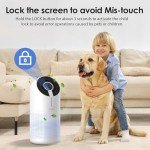 MOOKA H13 HEPA Air Purifier for Large Rooms