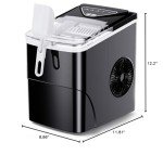 Quick-Serve Countertop Ice Maker for Home & Office