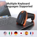 Tera Pro Bluetooth Barcode Scanner with Stand