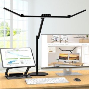 Micomlan Adjustable LED Desk Lamp for Home Office