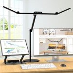 Micomlan Adjustable LED Desk Lamp for Home Office