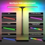LED Desk Lamp with RGB, Remote & Clamp