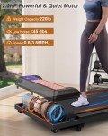 UPREIGN 3-in-1 Portable Walking Treadmill for Home