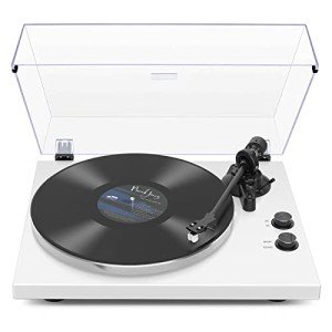 Wireless Turntable with USB Recording and Bluetooth