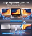 FOPO 14" Triple Monitor Screen Extender for Laptops