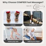 Comfier Shiatsu Foot Massager with Remote and Heat