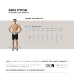 Men's Knee Length Racing Jammer Swim Suit - Leopard