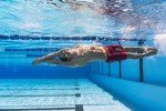 Men's Knee Length Racing Jammer Swim Suit - Leopard