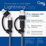 Colorful Silicone Cord Holders - 4-Pack Set