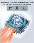 OASLOA Mini PC with 12GB RAM and 512GB SSD