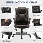 Ergonomic High Back Executive Office Chair - Brown