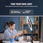 NEEWER 19" Ring Light with Stand and Phone Holders