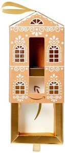 Amazon Gift Card in Gingerbread Ornament Box