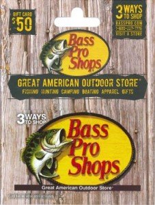 $50 Bass Pro Shops Gift Card