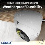 Lorex 4K Indoor/Outdoor Security Dome Camera