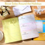 Zhanmai Gift Certificate Book - 5 Pack