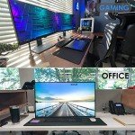 KTRIO Extra Large Gaming Mouse Pad - Black