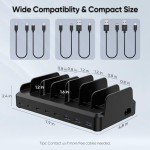 300W 8-Port USB-C Fast Charging Station