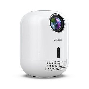 Portable 4K Mini Projector with WiFi and Bluetooth