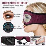 Bluetooth Sleep Headphones and Eye Mask Combo
