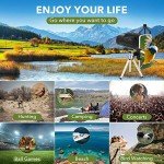 High Power 13x50 Monocular Telescope with Adapter