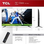 TCL 75-Inch QLED 4K Fire TV Smart TV