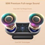 DOSS SoundBox Pro+ P400 Bluetooth Speaker - 50W Audio