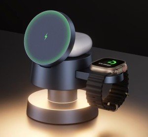iVANKY 4-in-1 Wireless Charging Station for iPhone