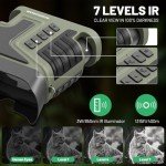 WOSPORTS 4K Night Vision Binoculars with Zoom