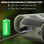 WOSPORTS 4K Night Vision Binoculars with Zoom