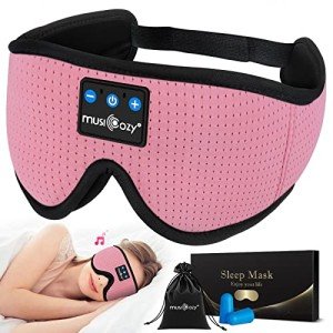 Bluetooth Sleep Headphones Eye Mask for Comfort