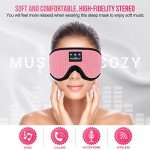 Bluetooth Sleep Headphones Eye Mask for Comfort