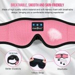 Bluetooth Sleep Headphones Eye Mask for Comfort
