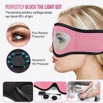Bluetooth Sleep Headphones Eye Mask for Comfort