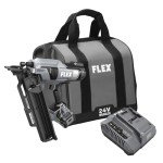 FLEX 24V Framing Nailer Kit with Battery & Charger