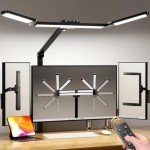 Airlonv Remote-Controlled LED Desk Lamp with Clamp