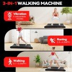 Smart Walking Vibration Pad with Remote Control