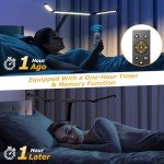 Airlonv Remote-Controlled LED Desk Lamp with Clamp