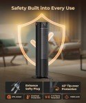 26" Electric Space Heater with Remote & Timer