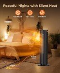 26" Electric Space Heater with Remote & Timer