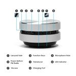 Portable Bluetooth Mini Speaker with Deep Bass