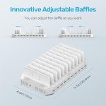 Unitek 10-Port USB Charging Station Organizer