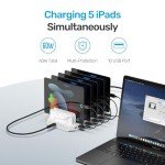 Unitek 10-Port USB Charging Station Organizer