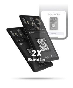 Aircard Bluetooth Wallet Tracker - 2-Pack