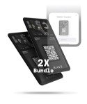 Aircard Bluetooth Wallet Tracker - 2-Pack