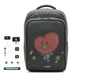 Programmable LED Backpack for Work and Play