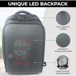 Programmable LED Backpack for Work and Play