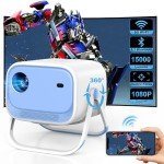 1080P WiFi & Bluetooth Portable Outdoor Projector